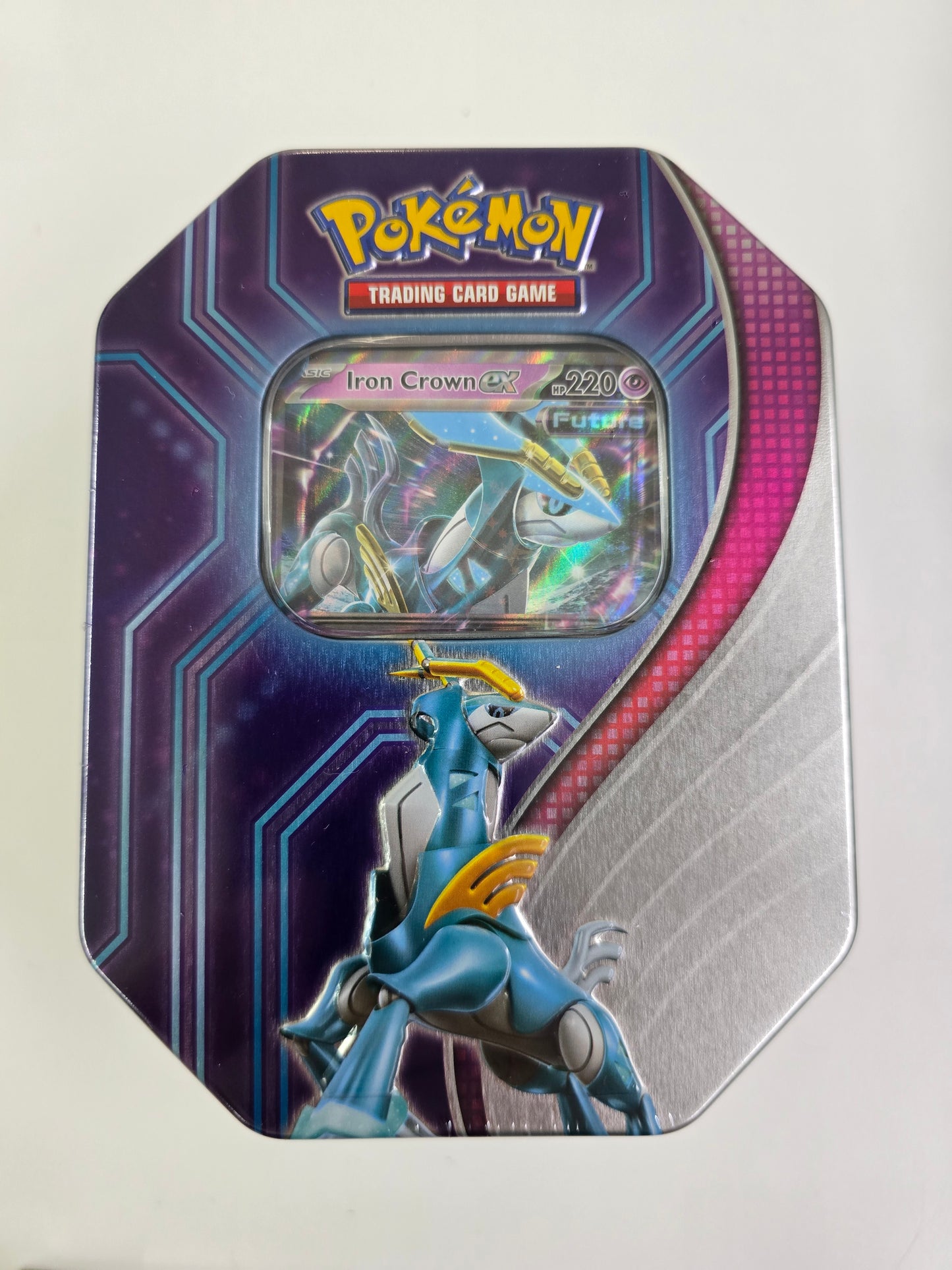 Paradox Destinies Tin - Iron Crown ex (Englisch)