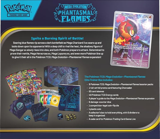 Pokémon - Mega Evolution - Phantasmal Flames ME02 - Top Trainer Box - EN