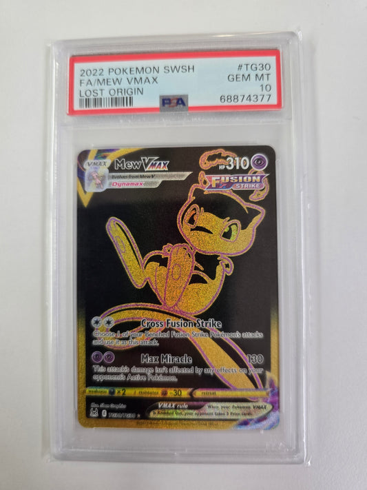 Mew VMAX (LOR TG30) / PSA 10 - (Englisch)
