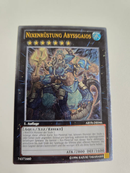 Nixenrüstung Abyssgaios (Ultimate Rare) - NM Kondition (Deutsch)