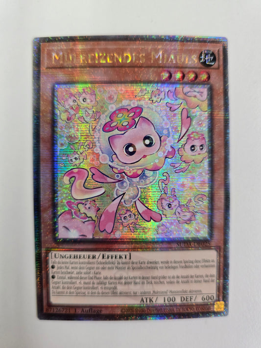 Mulreizendes Miauls - Quarter Century Secret Rare - NM Kondition - (Deutsch)