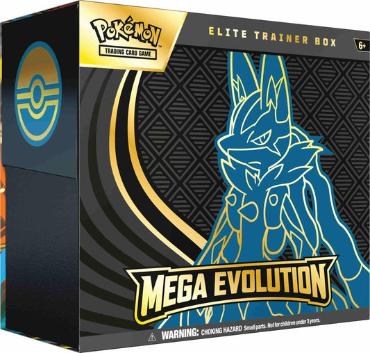 Pokémon Mega Evolution-Top Trainer Box (Guardevoir+Lucario 2er Bundle) -  DE