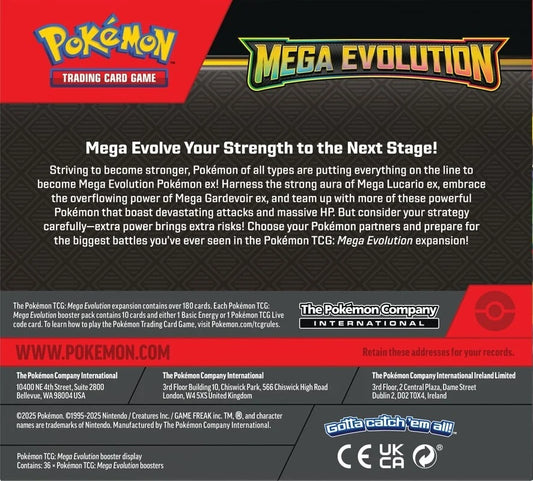 Pokémon - ME01 Mega Evolution - Booster Display - DE