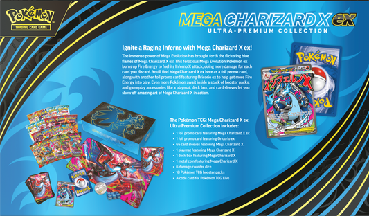 Pokemon - Ultra Premium Kollektion - Mega Glurak - DE