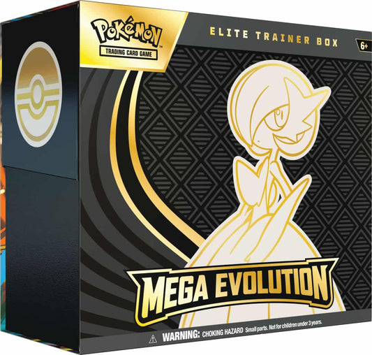 Pokémon Mega Evolution-Top Trainer Box (Guardevoir+Lucario 2er Bundle) -  DE